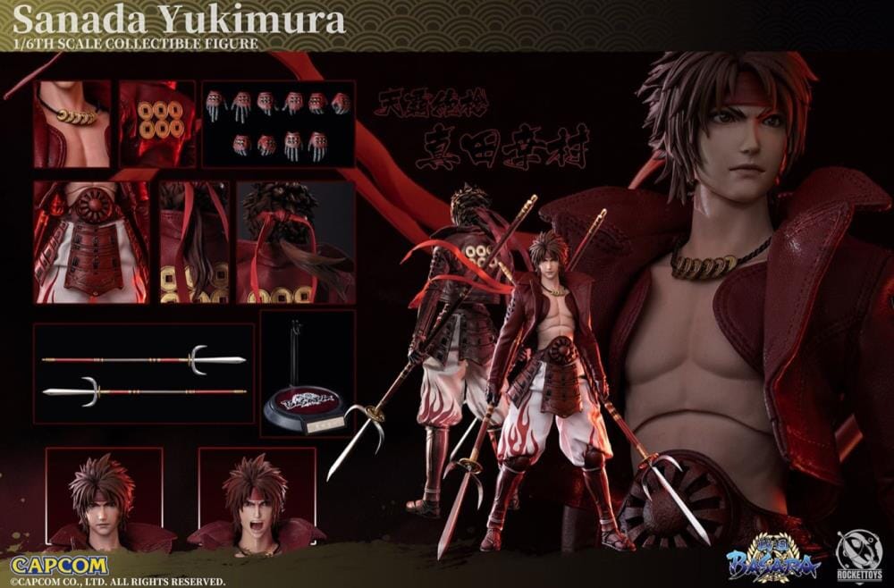 Sengoku Basara Sanada Yukimura 1/6 Scale Figure - Image 14