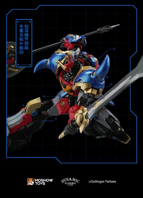 Sengoku Majin GoShogun Noble Class X GoShogun Action Figure - Image 7