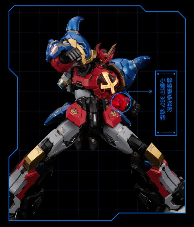 Sengoku Majin GoShogun Noble Class X GoShogun Action Figure - Image 8