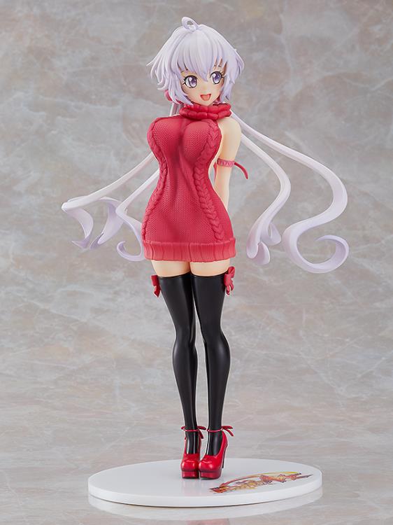 Senki Zesshou Symphogear AXZ Chris Yukine (Lovely Sweater Style) 1/7 Scale Figure - Image 3