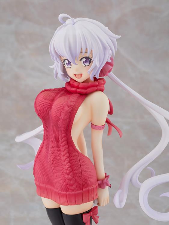 Senki Zesshou Symphogear AXZ Chris Yukine (Lovely Sweater Style) 1/7 Scale Figure - Image 6
