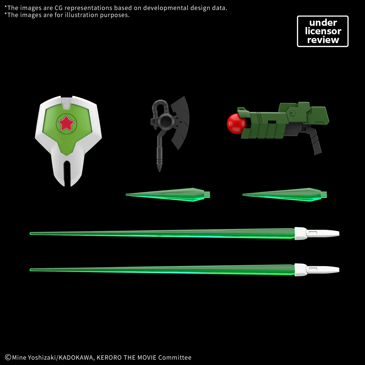Sgt. Frog HG New Keroro Robot (Tentative) Model Kit - Image 5