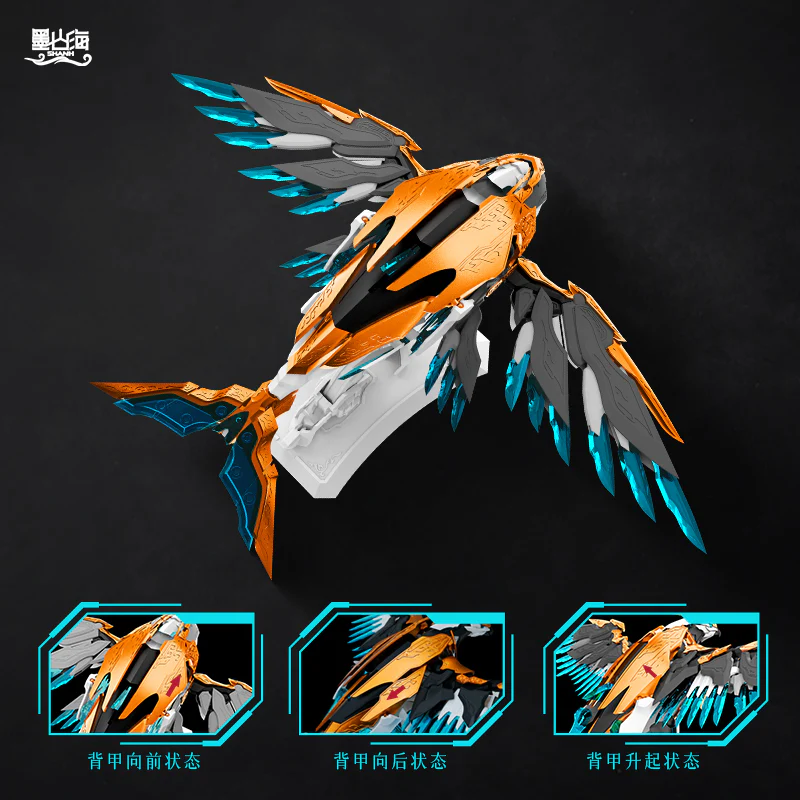 SHANH - 01 - MAS-01 - Kun Peng fron the Nine Heavens the Chinese Mythological Beasts - Image 12