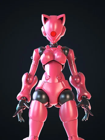 3 Min Project Xenodash (Pink Ver.) 1/18 Scale Model Kit - Image 2