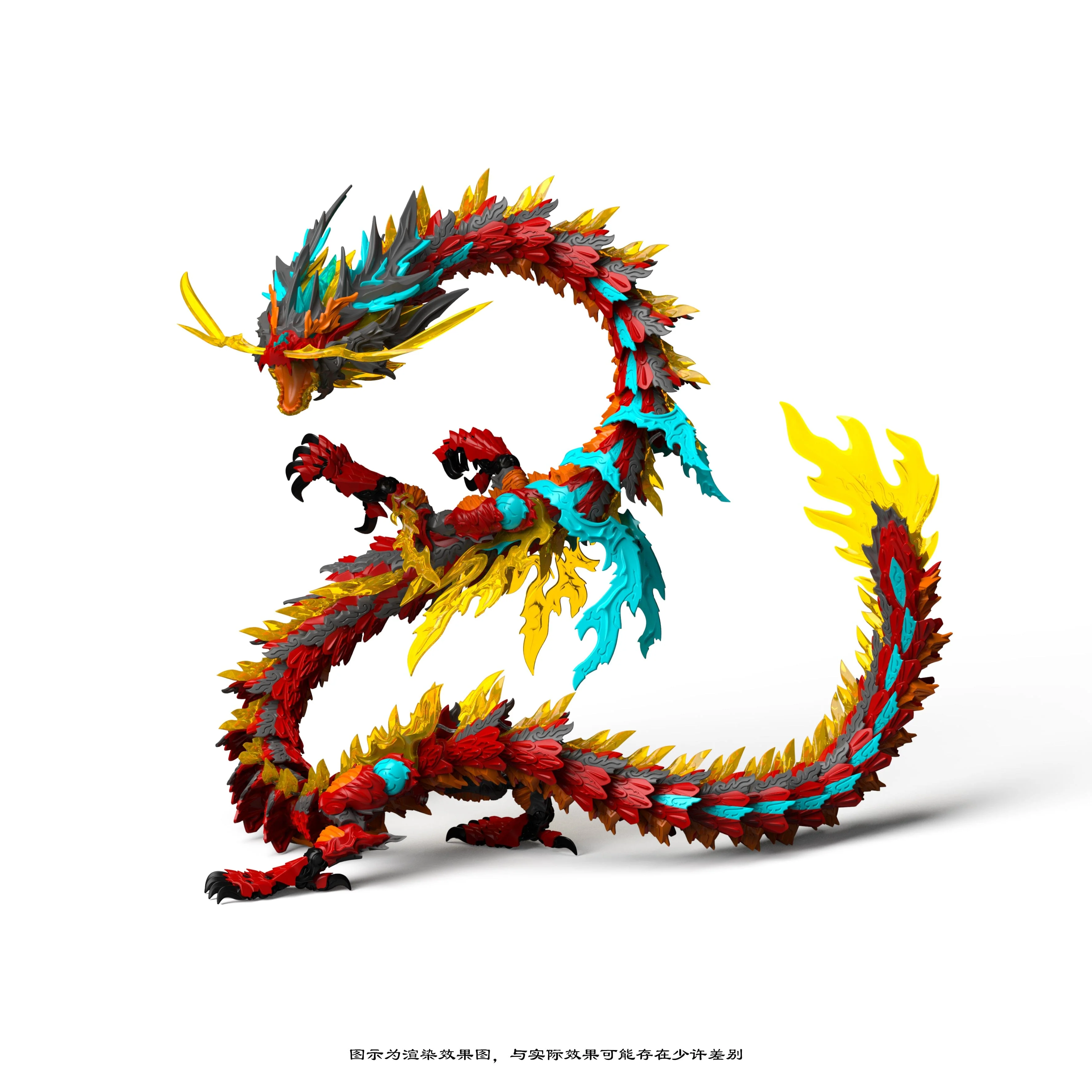 Red Dragon King Model Kit - Image 2