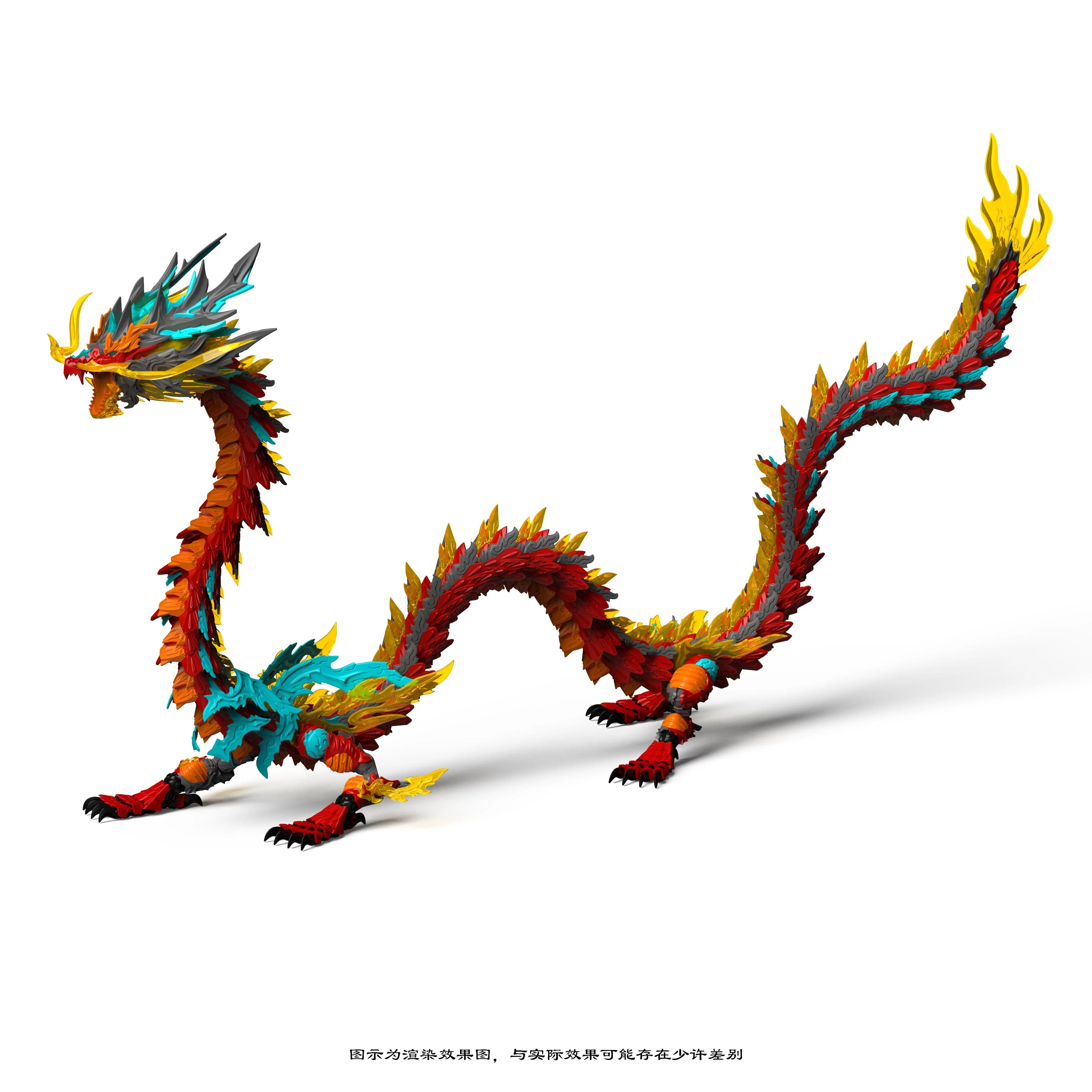 Red Dragon King Model Kit - Image 3