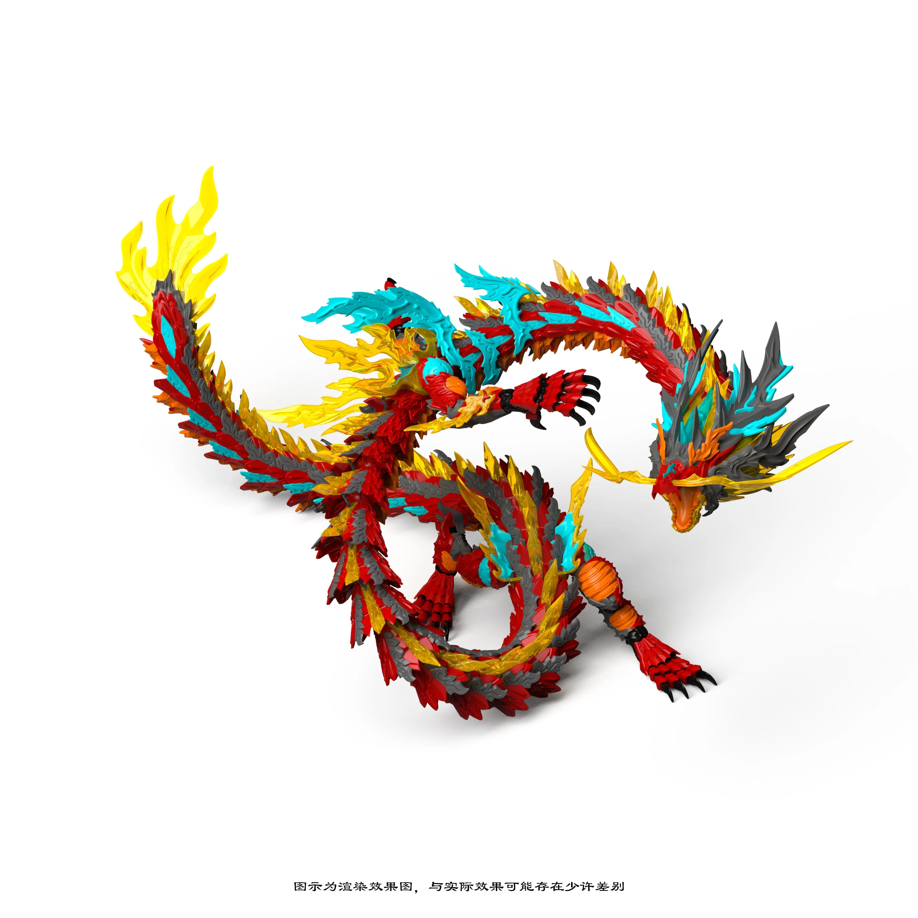 Red Dragon King Model Kit - Image 4