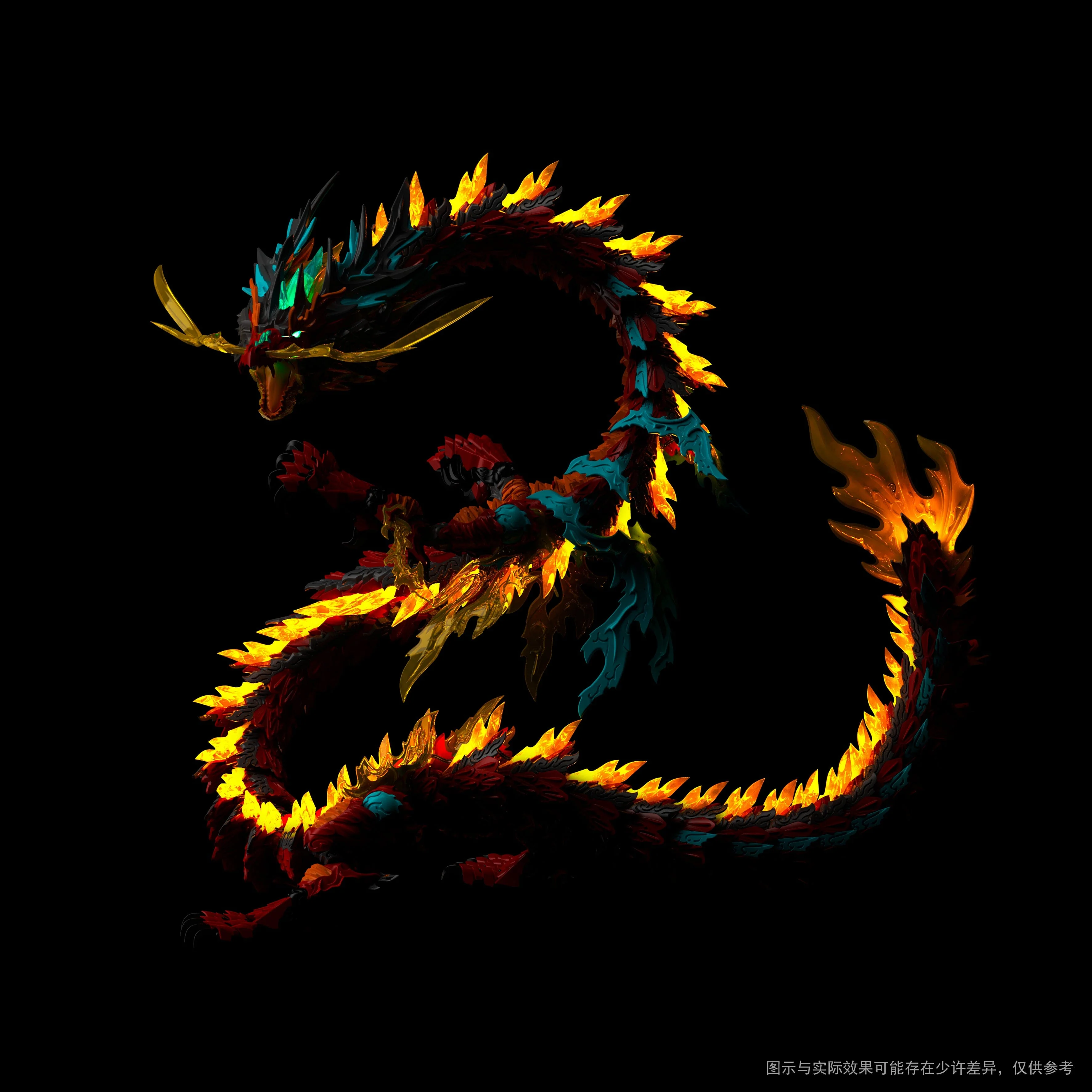 Red Dragon King Model Kit - Image 6