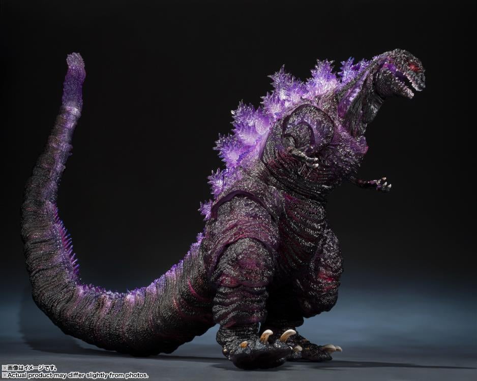 Shin Godzilla S.H.MonsterArts Godzilla -Movie Graphic Plus- (4th Form Awakening Ver.) Action Figure - Image 3