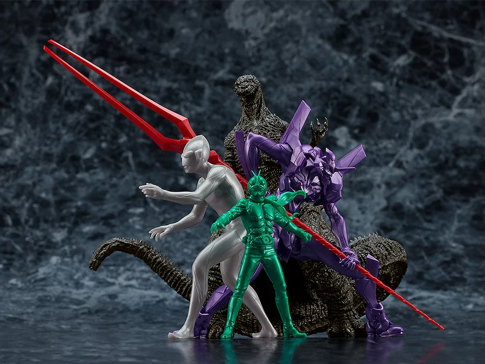 Shin Japan Heroes Universe PLAMAX MF-87 minimum factory Model Kit Set - Image 2