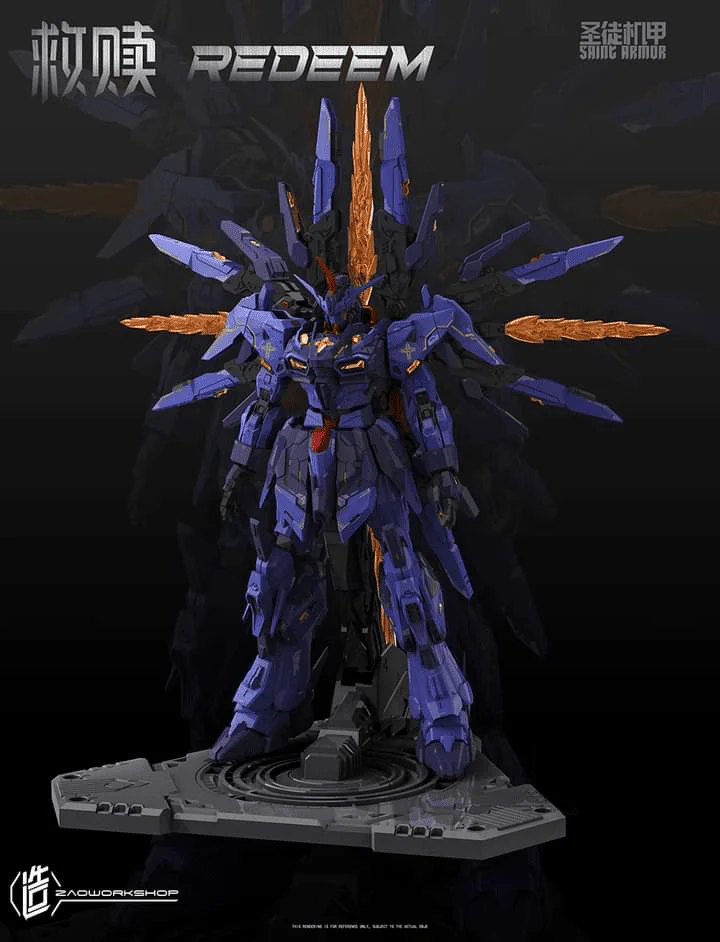 Saint Armor Redeem 1/100 Scale Model Kit - Image 6