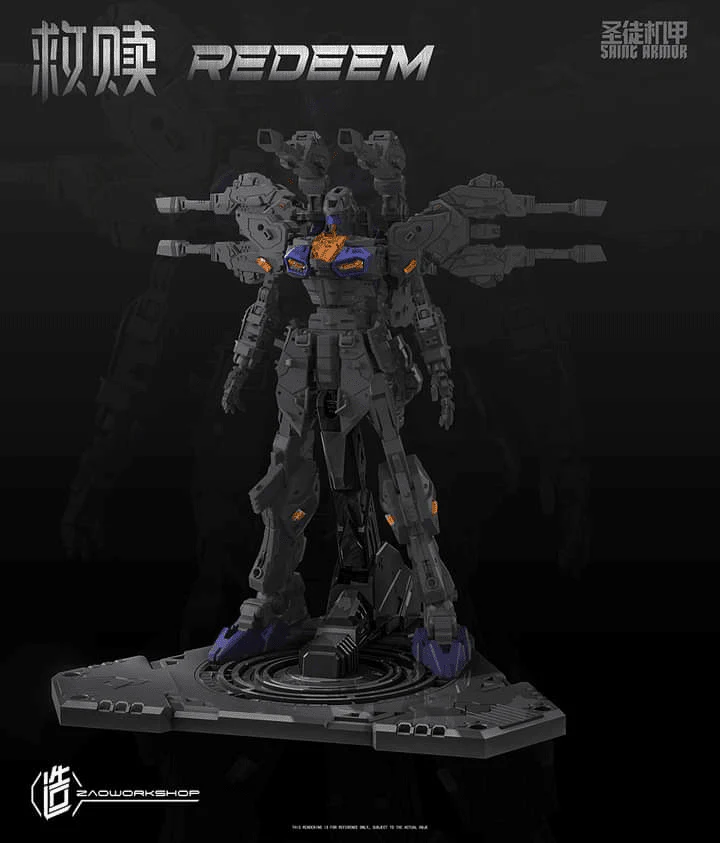 Saint Armor Redeem 1/100 Scale Model Kit - Image 8