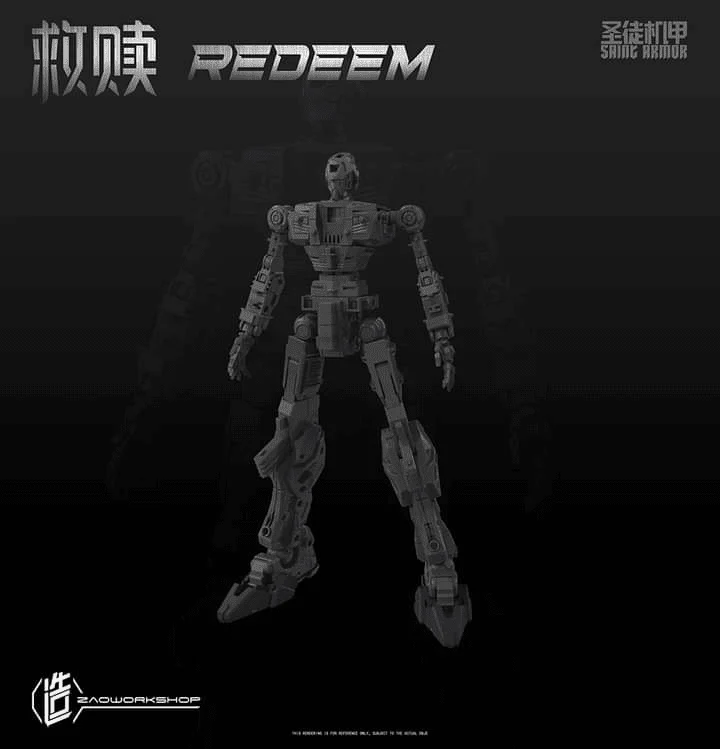 Saint Armor Redeem 1/100 Scale Model Kit - Image 9