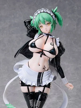 Shinobi Master Senran Kagura New Link B-Style Hikage (Maid Ver.) 1/4 Scale Figure - Image 2