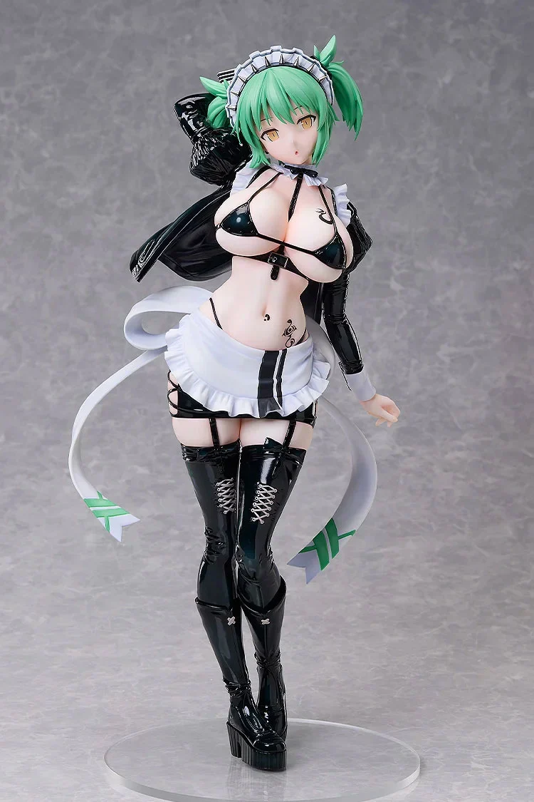 Shinobi Master Senran Kagura New Link B-Style Hikage (Maid Ver.) 1/4 Scale Figure - Image 4