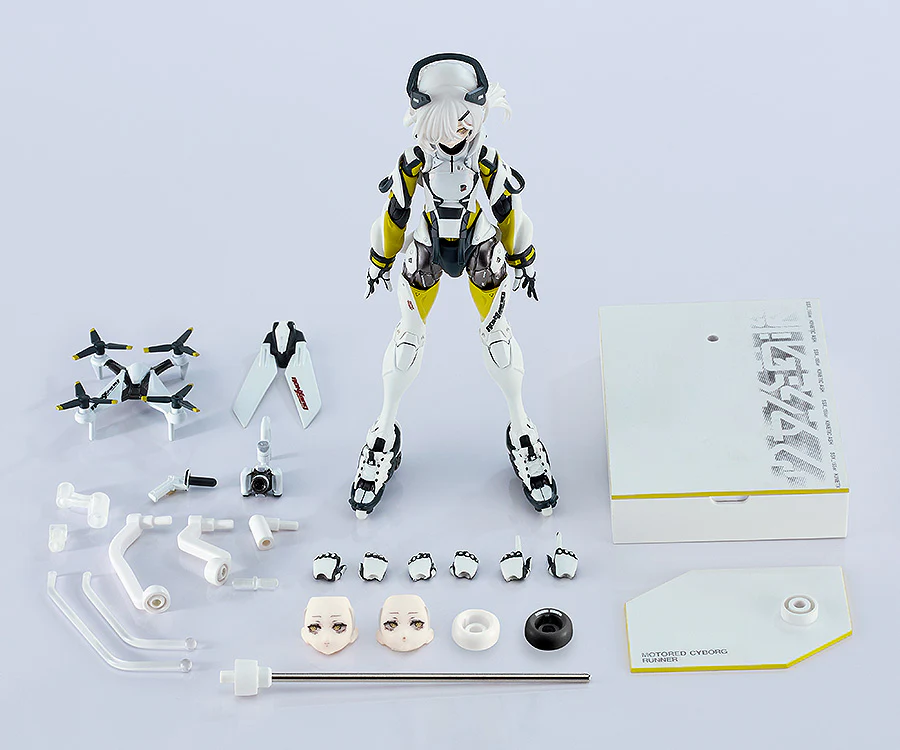 Shojo-Hatsudoki Motored Cyborg Runner SSX-155ar (Kinetic Ash) Action Figure - Image 18