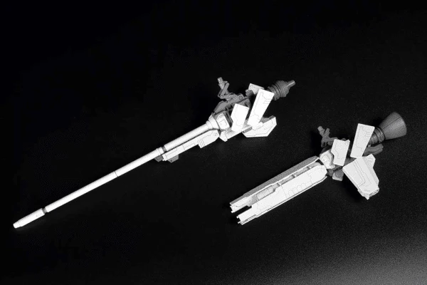 Silpheed SA-77 Silpheed (Lance Type Convertible Kit) 1/100 Model Kit - Image 8