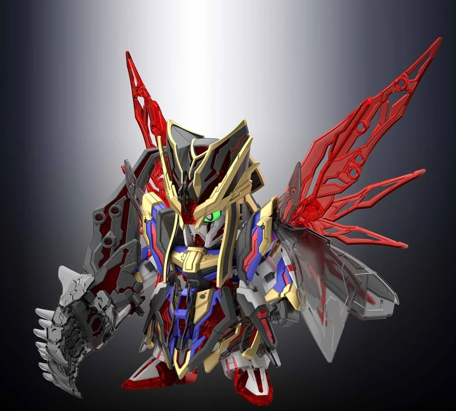 SD Gundam World Sangoku Soketsuden #24 Sima Yi Destiny Gundam Model Kit - Image 3