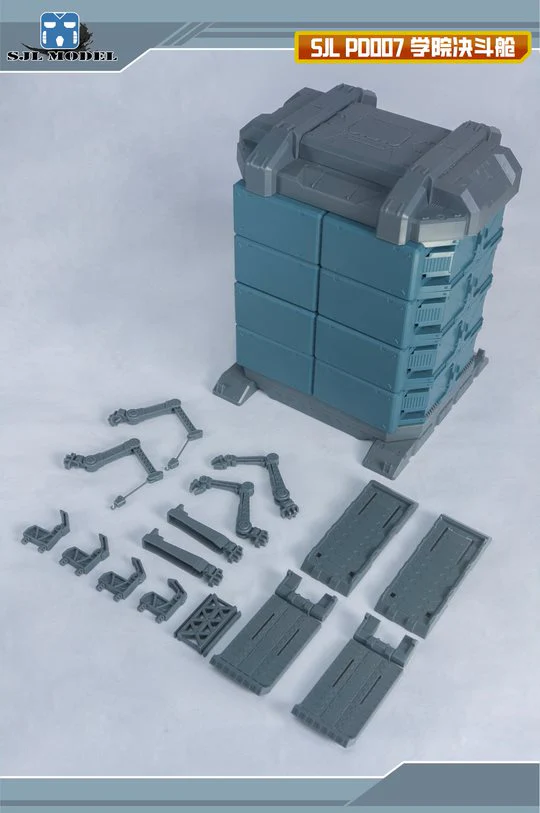 SJL-PD007 Mech MS Container Model Kit - Image 2