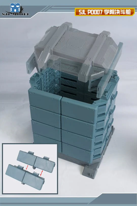 SJL-PD007 Mech MS Container Model Kit - Image 5
