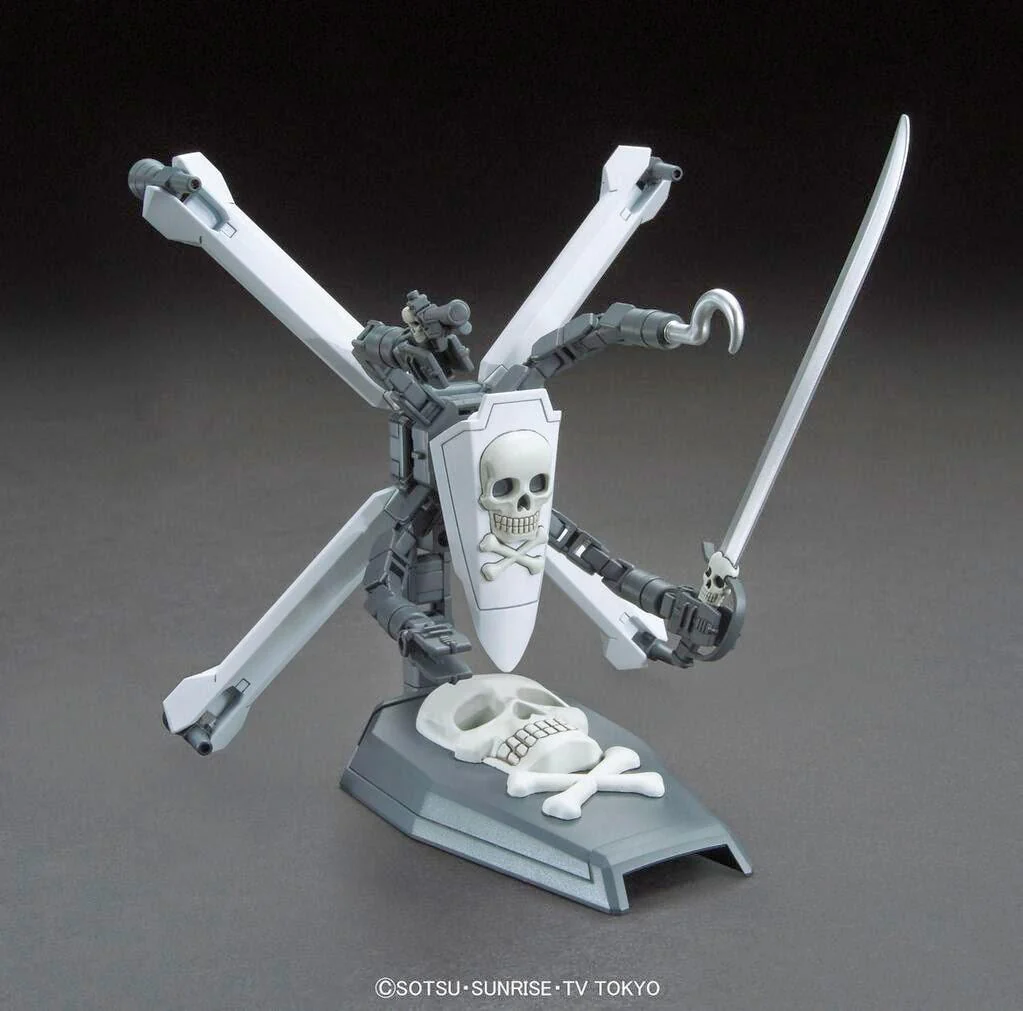 Skull Weapon Booster Bandai Build Custom HG - Image 4