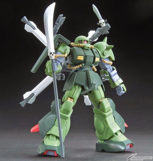 Skull Weapon Booster Bandai Build Custom HG - Image 5