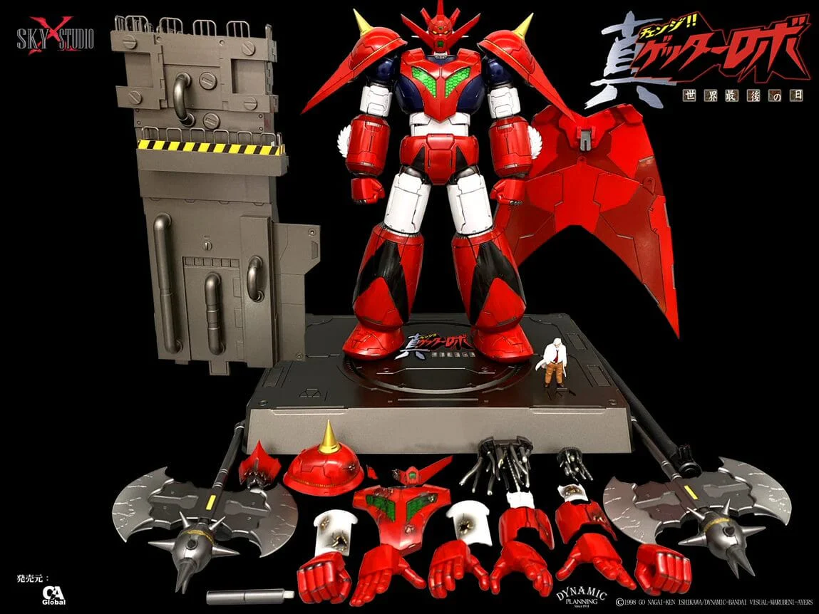 Sky X Studio Change!! Getter Robo Sekai Saigo no Hi Getter Dragon Action Figure - Image 16