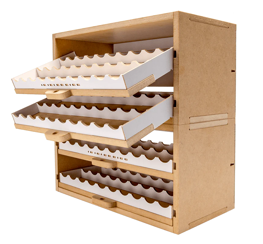 Slide&Tilting Drawer Paint Shelf OPERA-19B (For Lacquer) - Image 10