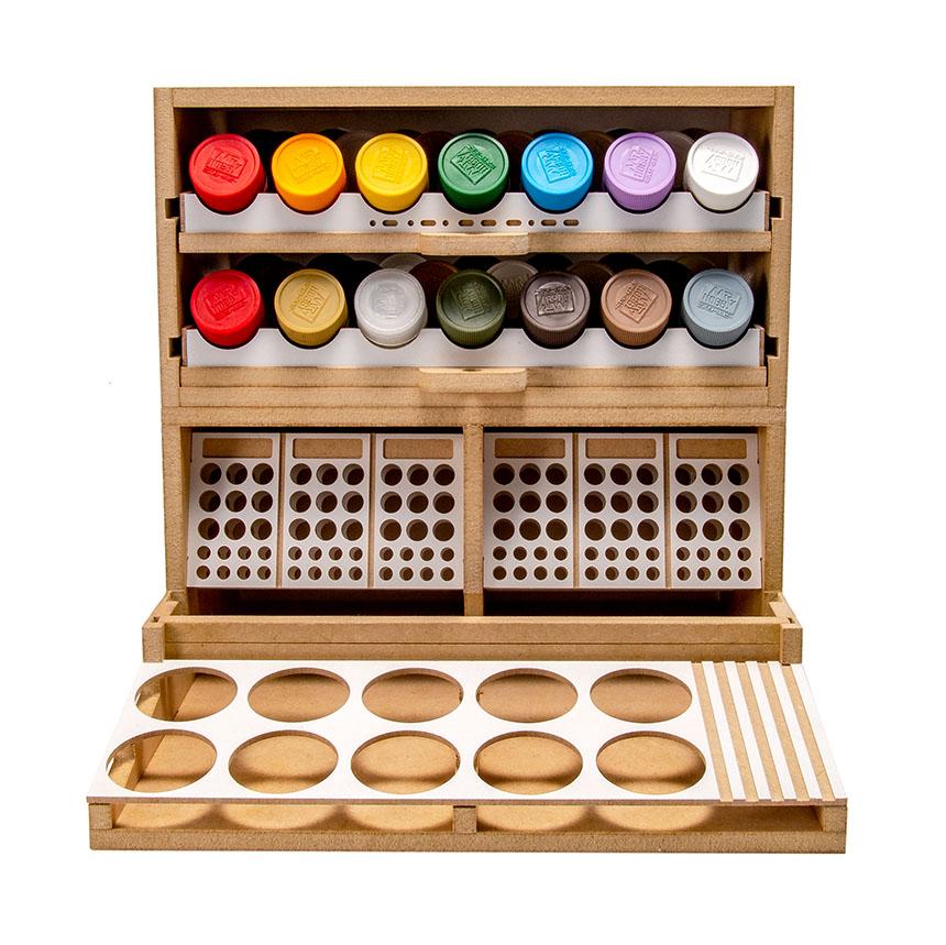 Slide&Tilting Drawer Paint Shelf OPERA-19B (For Lacquer) - Image 20