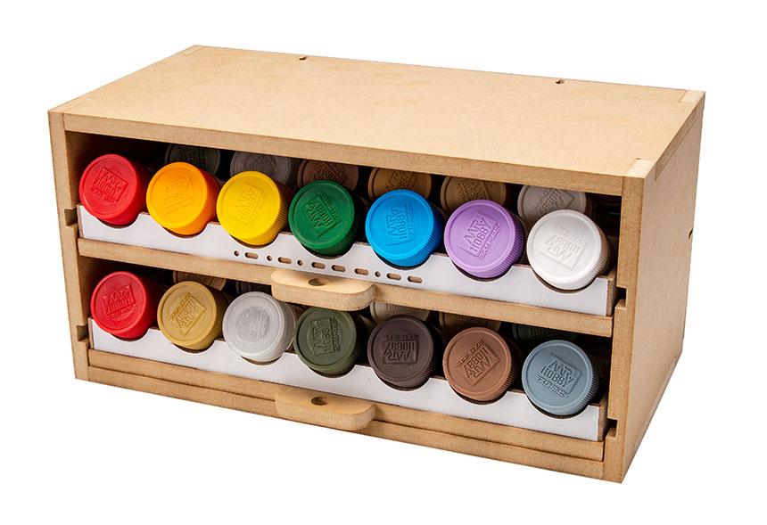 Slide&Tilting Drawer Paint Shelf OPERA-19B (For Lacquer) - Image 21