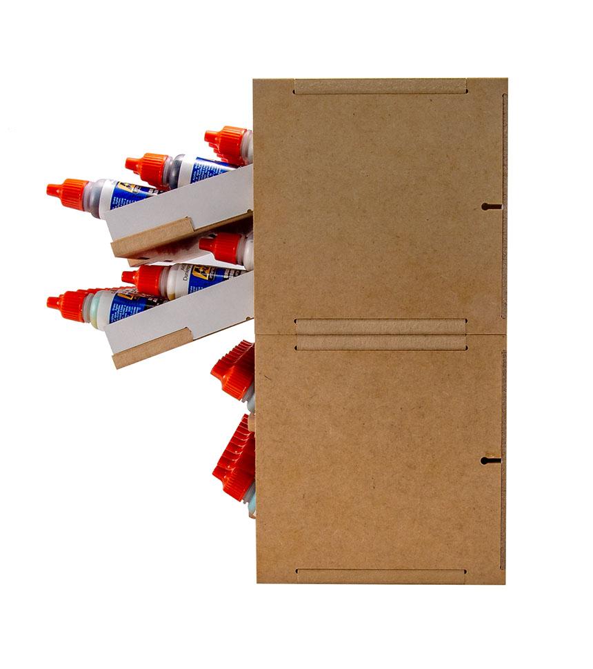 Slide&Tilting Drawer Paint Shelf OPERA-19B (For Lacquer) - Image 23