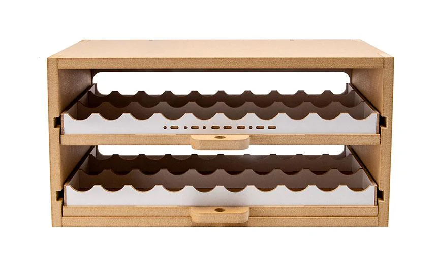 Slide&Tilting Drawer Paint Shelf OPERA-19B (For Lacquer) - Image 4