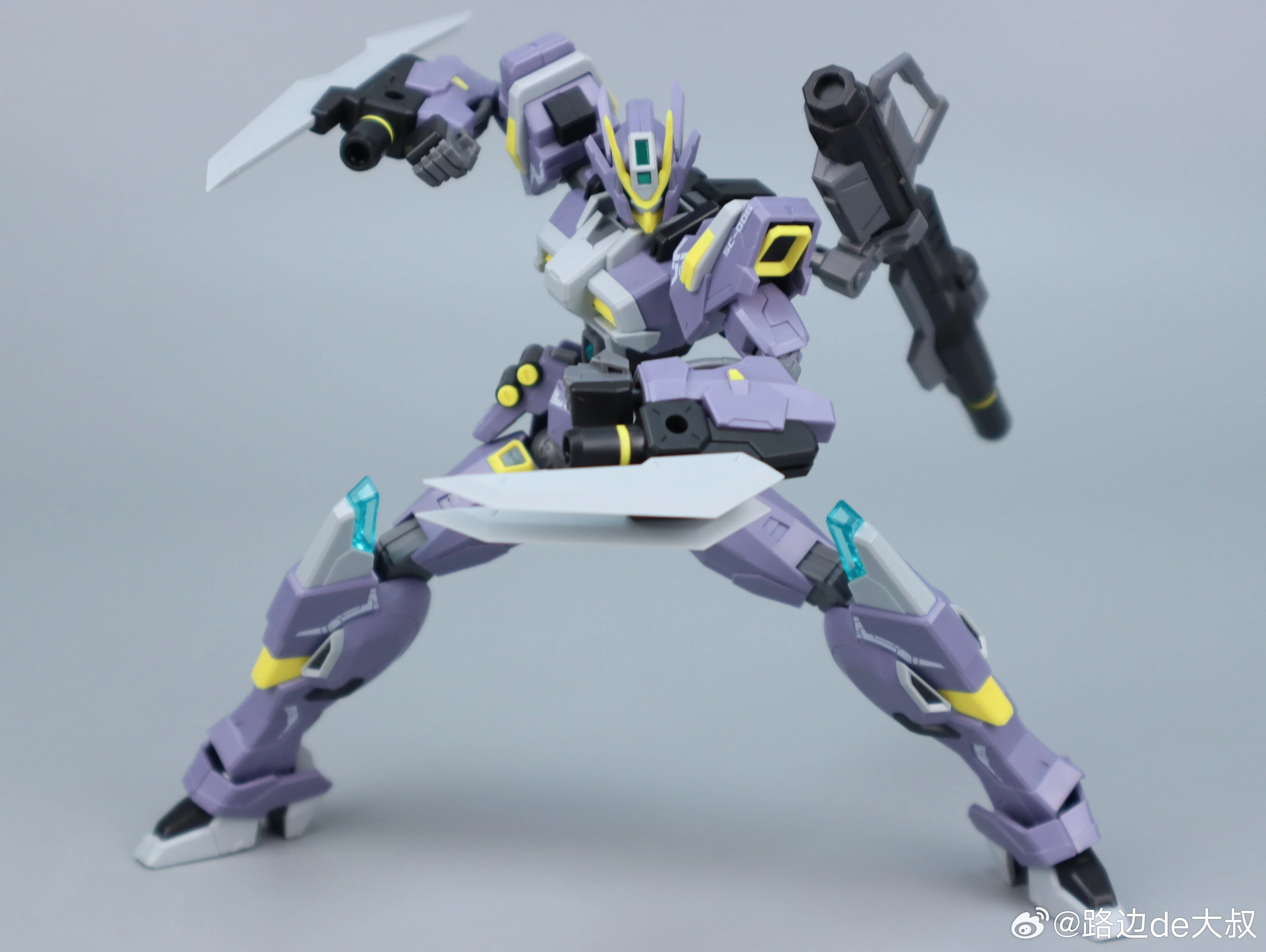 The Round Table Knights Beyond Exquisite SC-006 Thunder Incise Grace 1/144 Scale Model Kit - Image 6