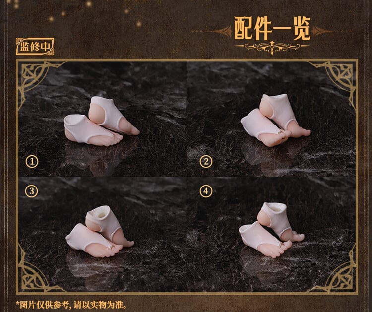 Nun Muse Asdo 1/12 Scale Feet Accessory Set - Image 2
