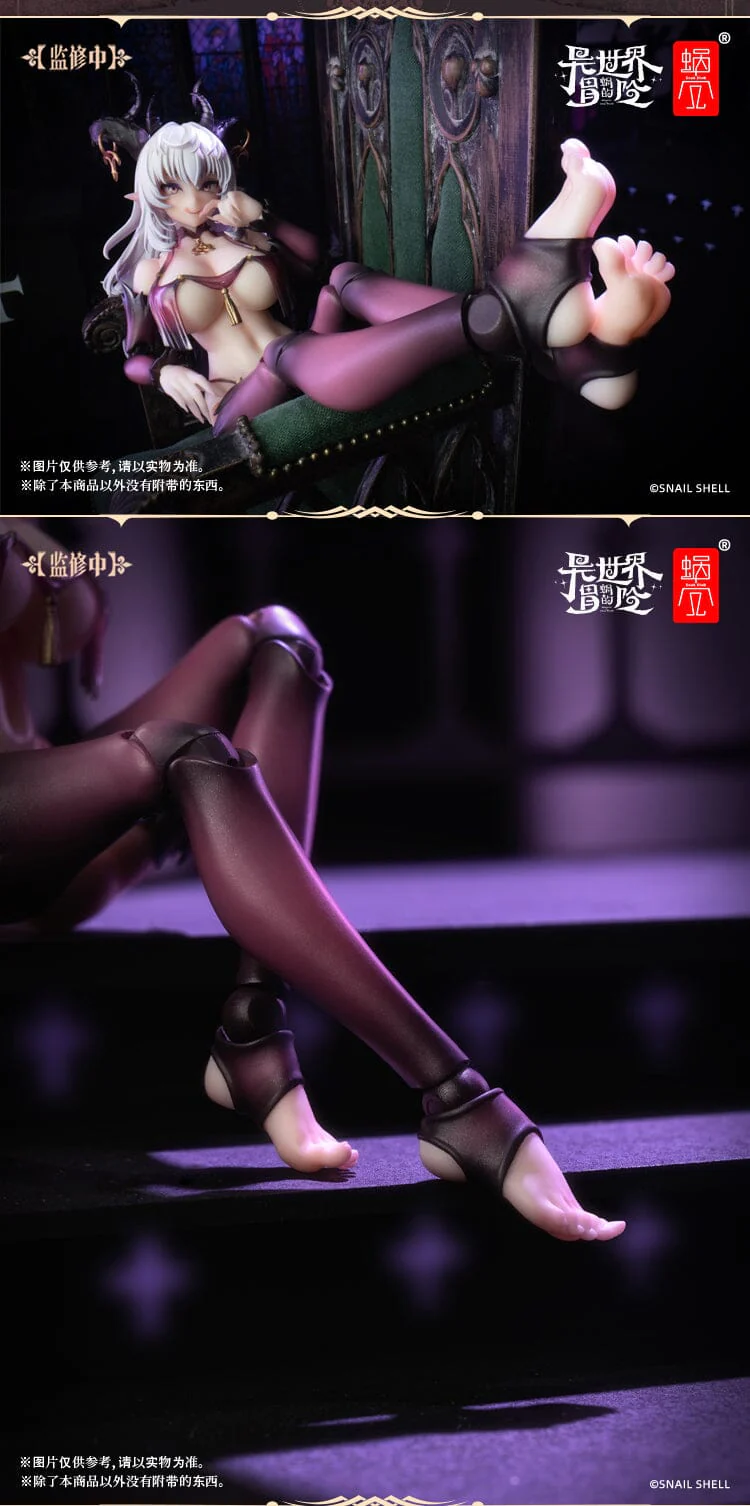 Snail Shell 1/12 Foot Parts Set for RPG-01 Succubus Lustia - Image 5