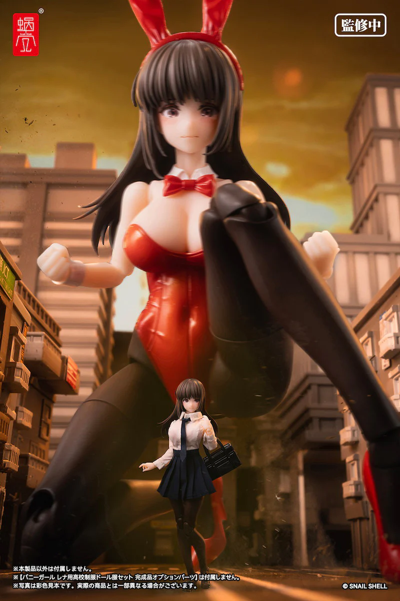 Fantasy JK Series JK-01 Bunny Girl Rena 1/12 Scale Action Figure (With Bonus) - Image 12