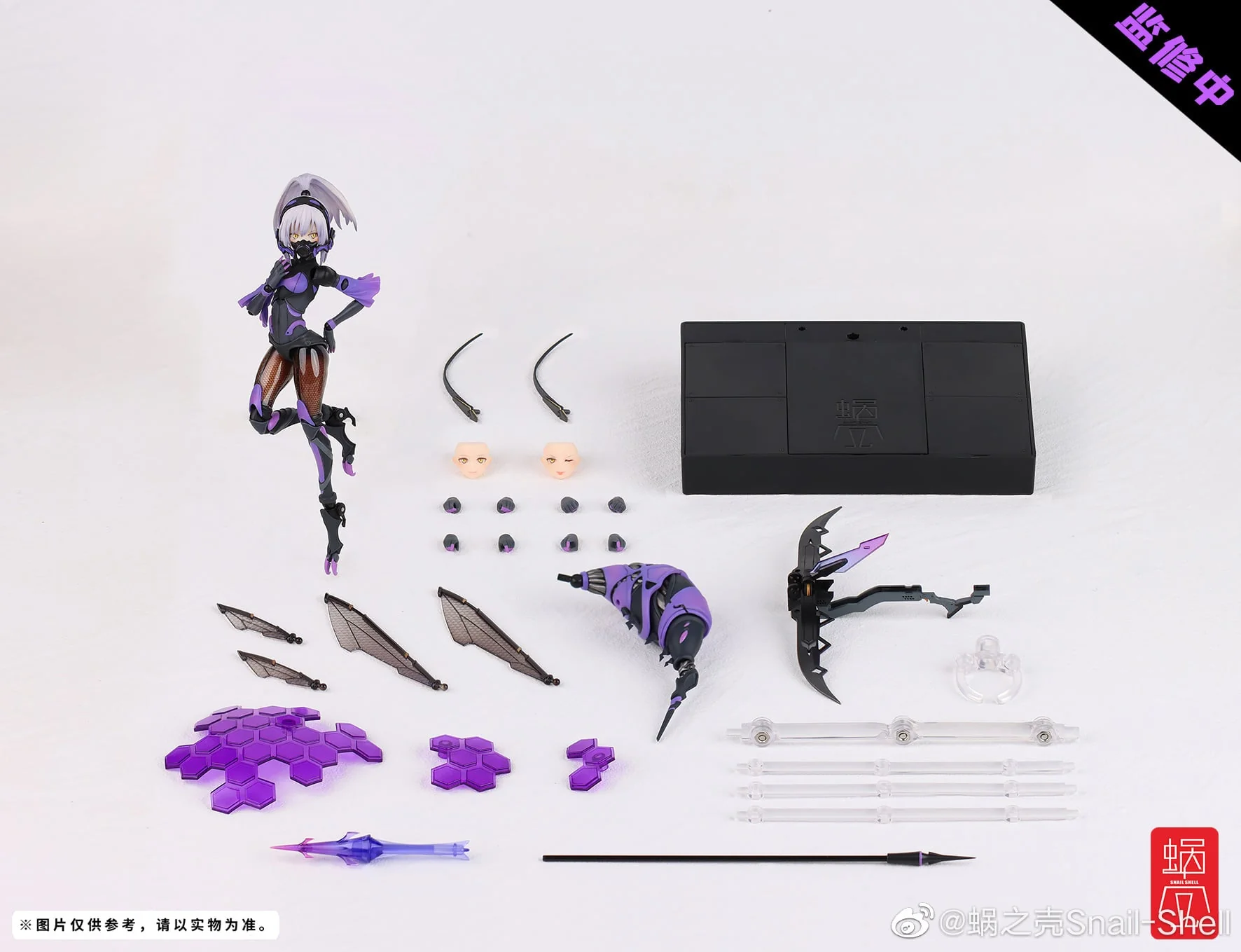 Snail Shell Argidae Girl BEE-04R 1/12 Scale Figure - Image 12