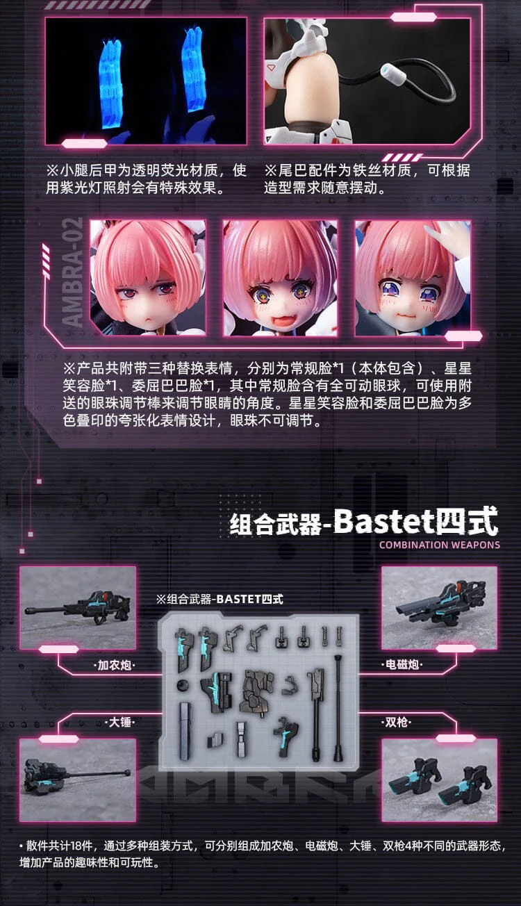 EveD Series AMBRA-02 Strike Cat 1/12 Scale Figure - Image 16