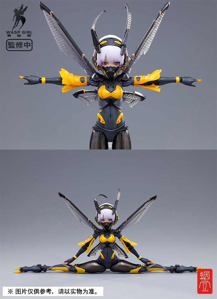 Snail Shell Wasp Girl (Bun-Chan) BEE-03W 1/12 Scale Figure - Image 14