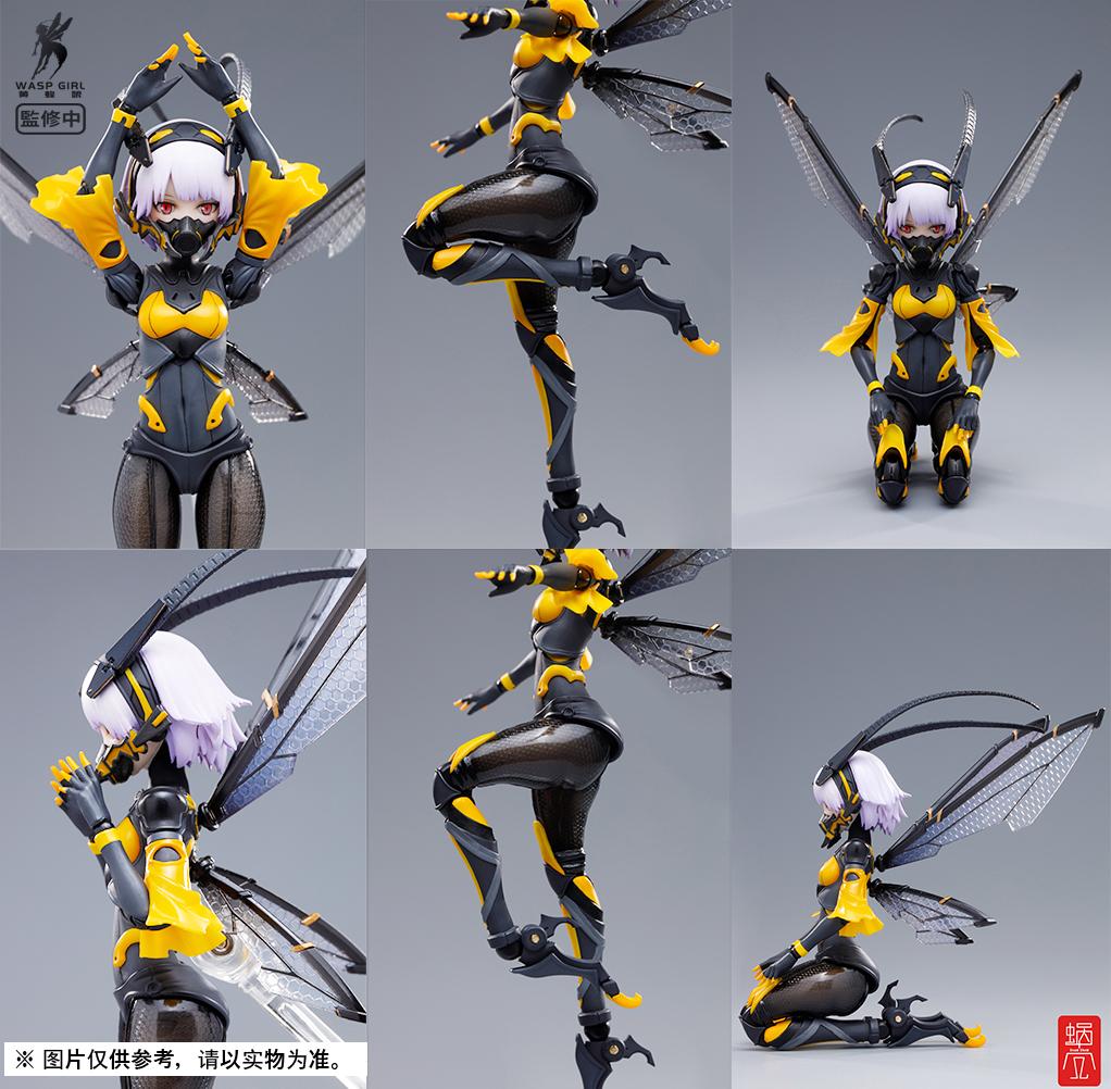 Snail Shell Wasp Girl (Bun-Chan) BEE-03W 1/12 Scale Figure - Image 15