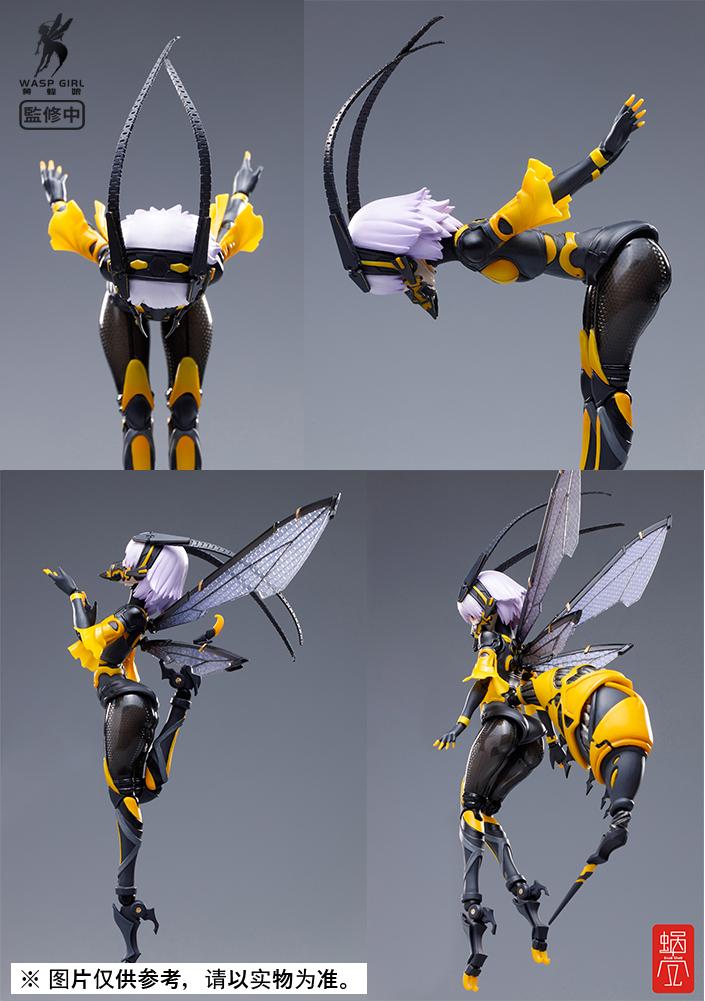 Snail Shell Wasp Girl (Bun-Chan) BEE-03W 1/12 Scale Figure - Image 16