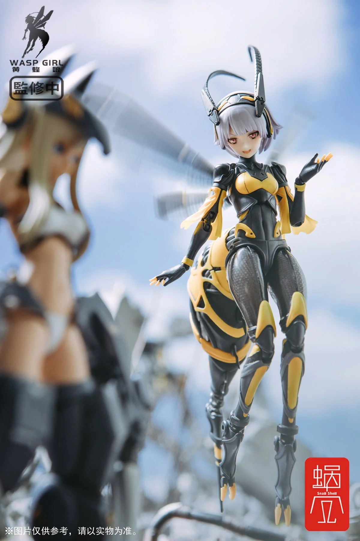 Snail Shell Wasp Girl (Bun-Chan) BEE-03W 1/12 Scale Figure - Image 19