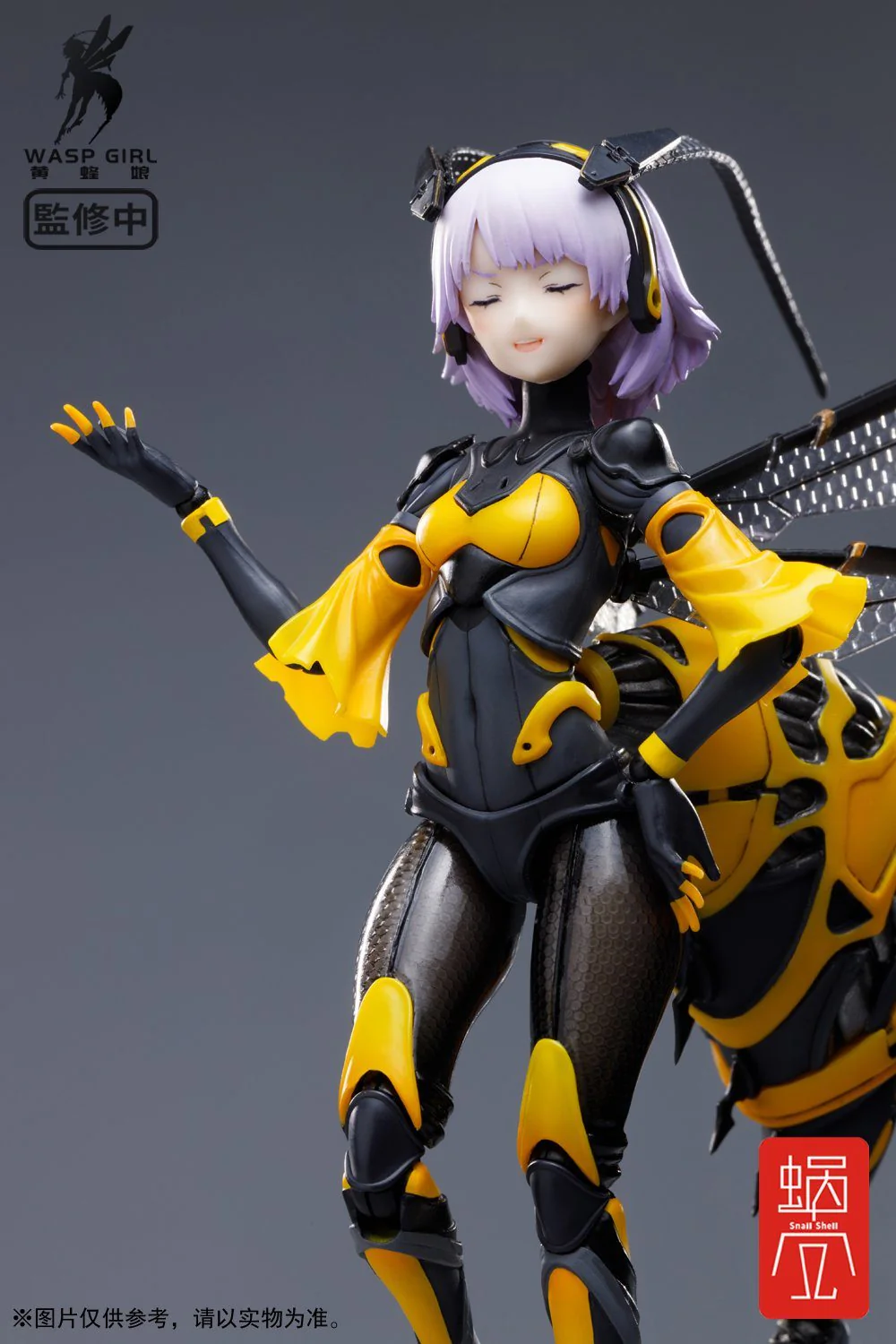 Snail Shell Wasp Girl (Bun-Chan) BEE-03W 1/12 Scale Figure - Image 5