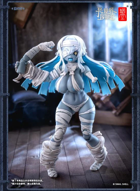 Snail Shell Zombie Grisa 1/12 Scale Action Figure - Image 2