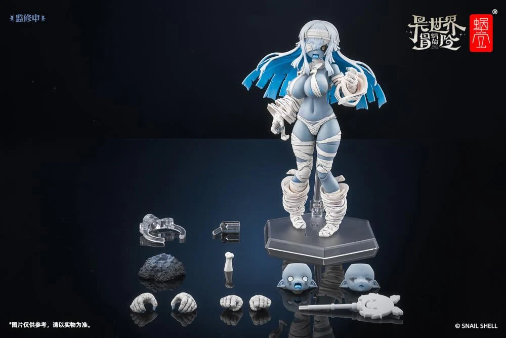 Snail Shell Zombie Grisa 1/12 Scale Action Figure - Image 22