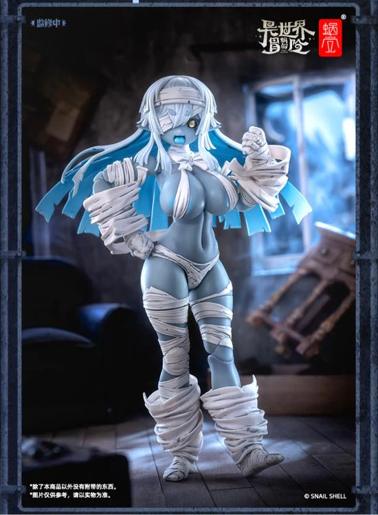Snail Shell Zombie Grisa 1/12 Scale Action Figure - Image 5