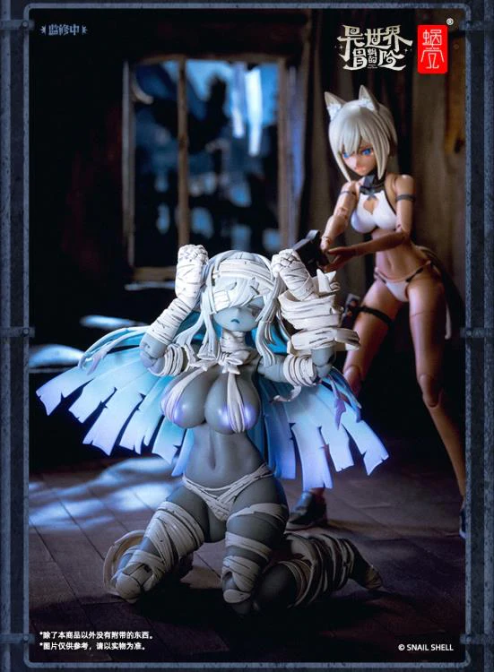 Snail Shell Zombie Grisa 1/12 Scale Action Figure - Image 8