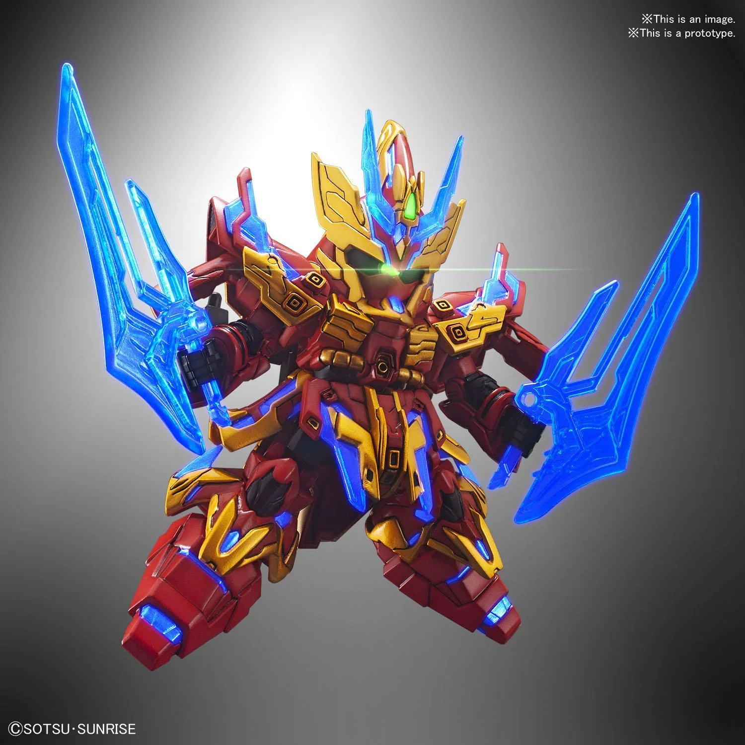 Soketsuden Zhang Liao Sazabi "SD Sangoku Soketsuden", Bandai SD - Image 10
