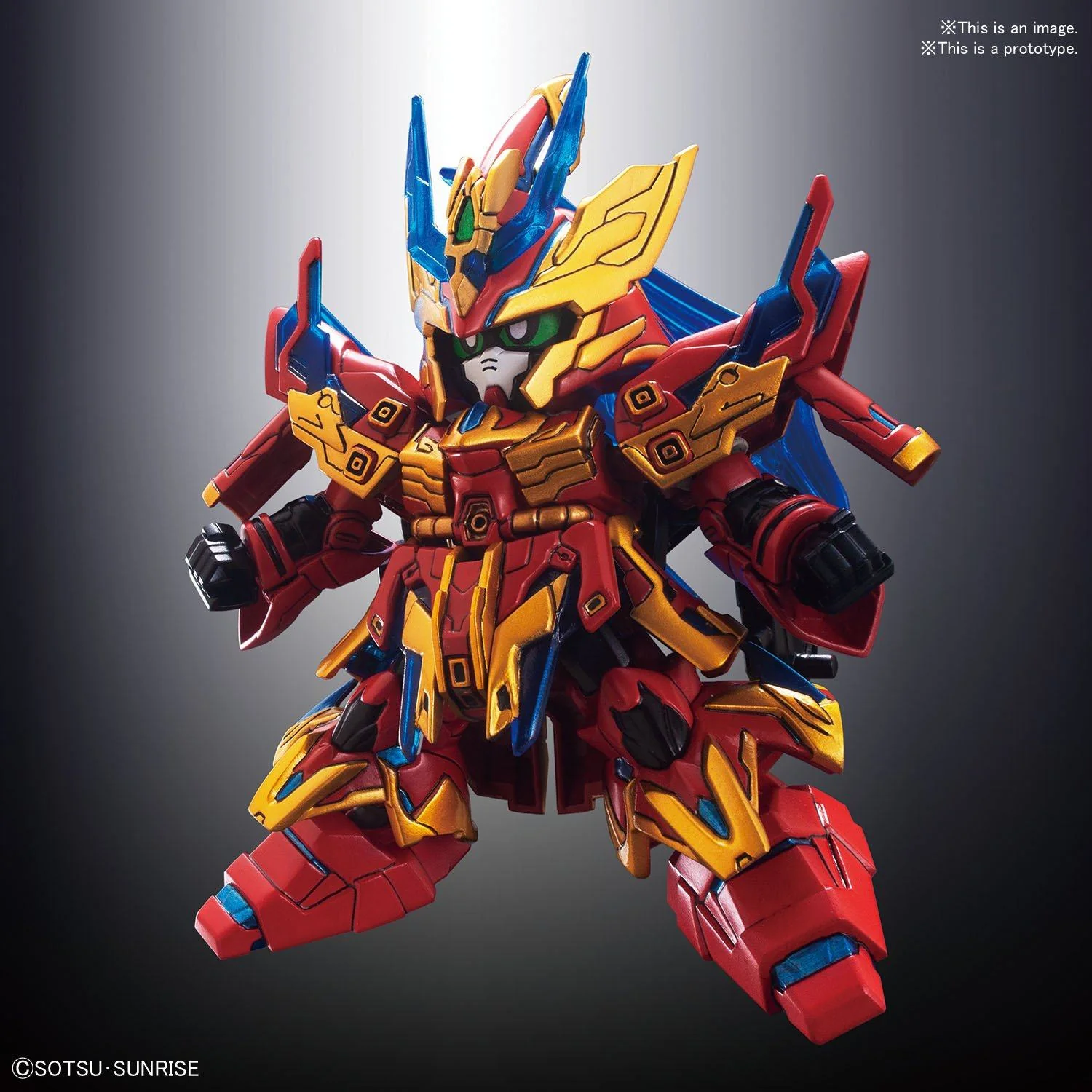 Soketsuden Zhang Liao Sazabi "SD Sangoku Soketsuden", Bandai SD - Image 3