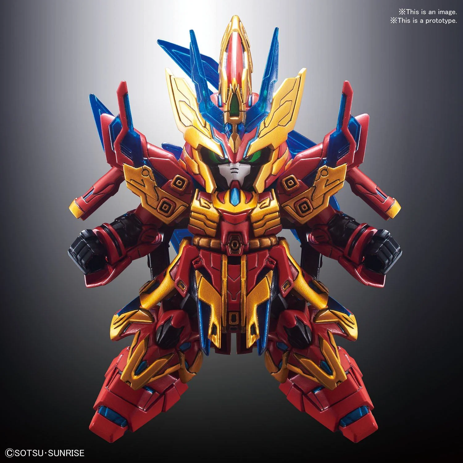 Soketsuden Zhang Liao Sazabi "SD Sangoku Soketsuden", Bandai SD - Image 4